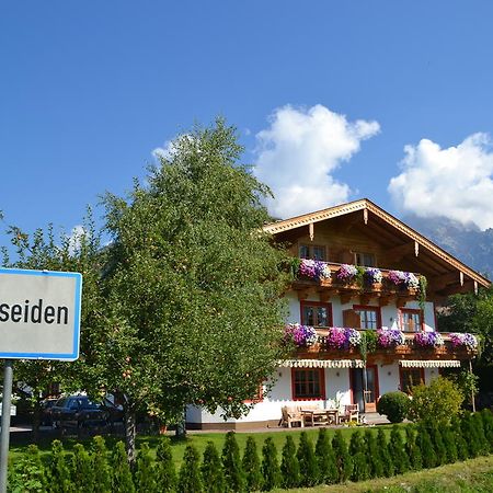 Ramseiderhof Apartment Saalfelden ภายนอก รูปภาพ