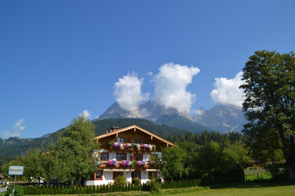 Ramseiderhof Apartment Saalfelden ภายนอก รูปภาพ